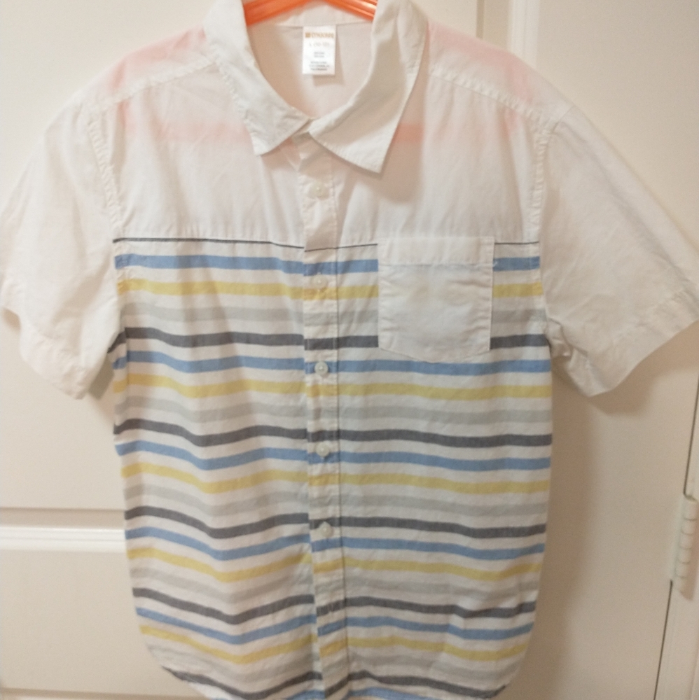 Gymboree boy's short sleeve button down shirts